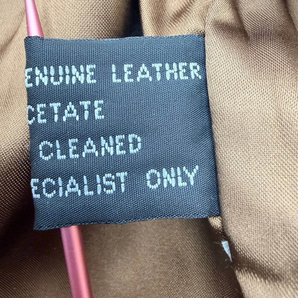 Beyond Leather Vtg 80s Mens XL Brown Suede Vest Western Cowboy Leather